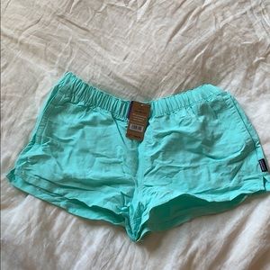 Barely Baggies Patagonia shorts with tags
